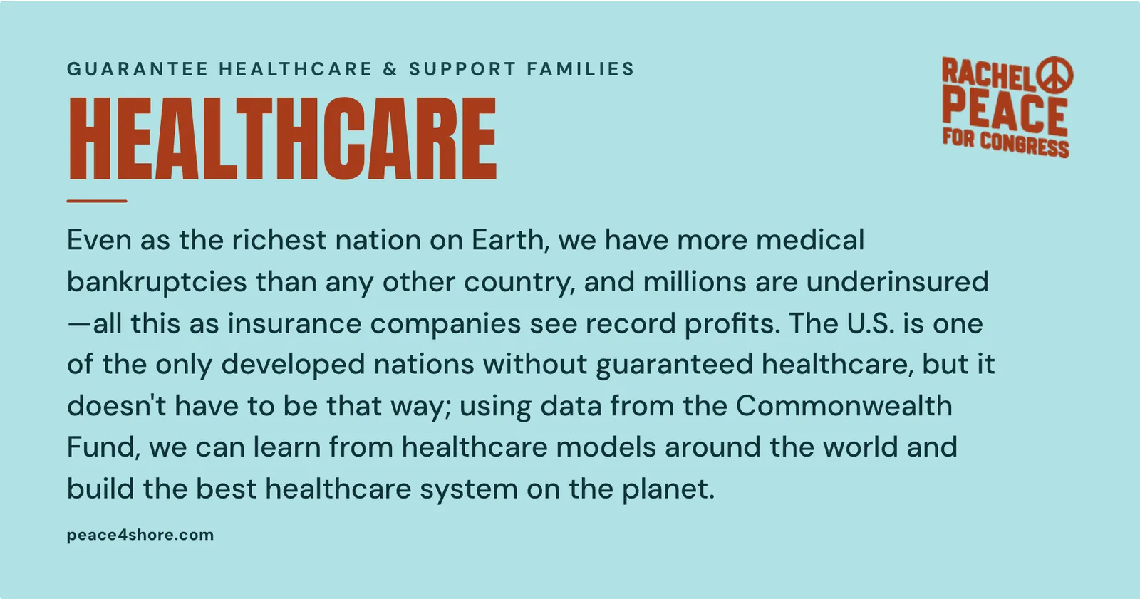 a wide light-blue link preview card for the healthcare policy